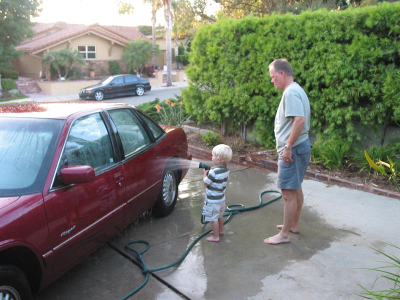 Grampa puts Ezra to work on Gramma's car